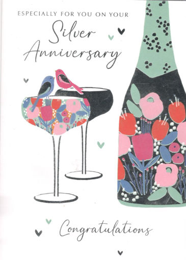 Picture of SILVER ANNIVERSARY CARD